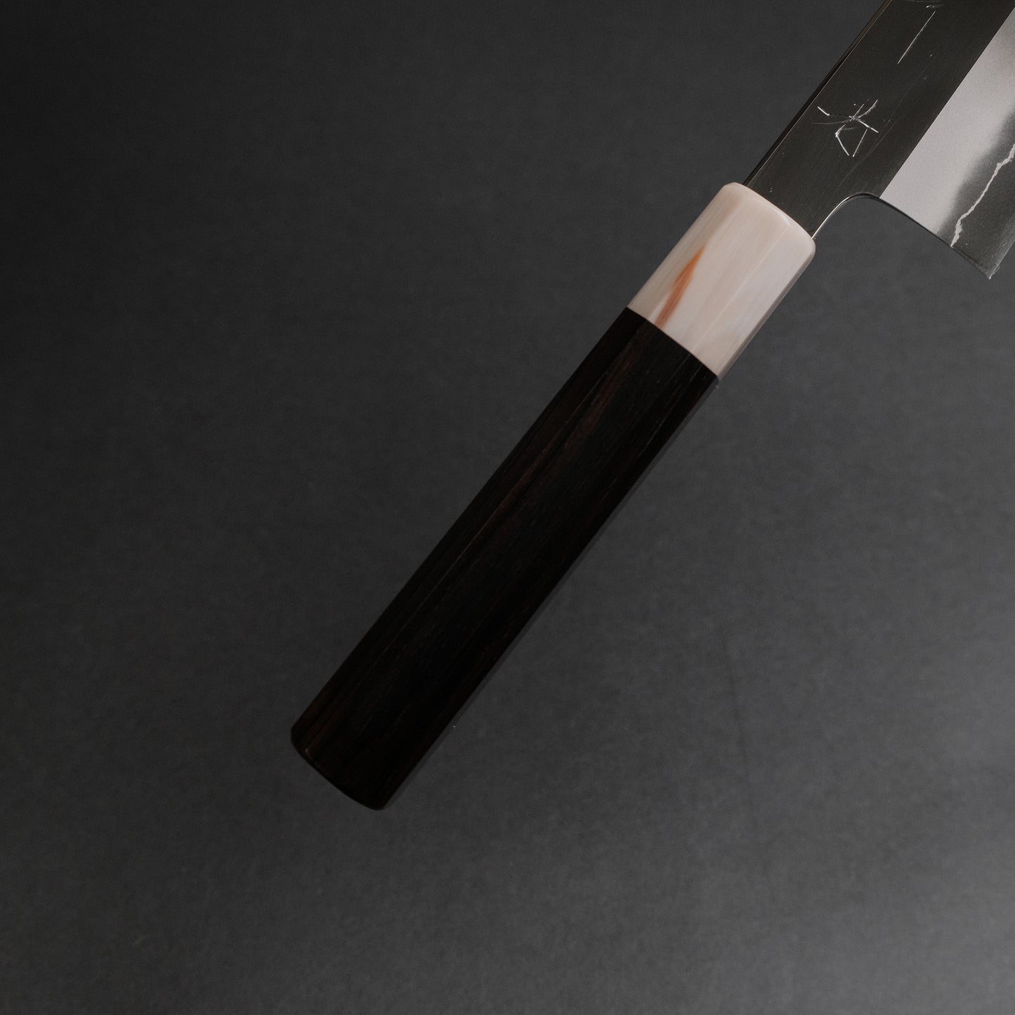 Hitohira Nakagawa Rou Silver #3 Mirror Polished Gyuto 240mm Ebony Handle