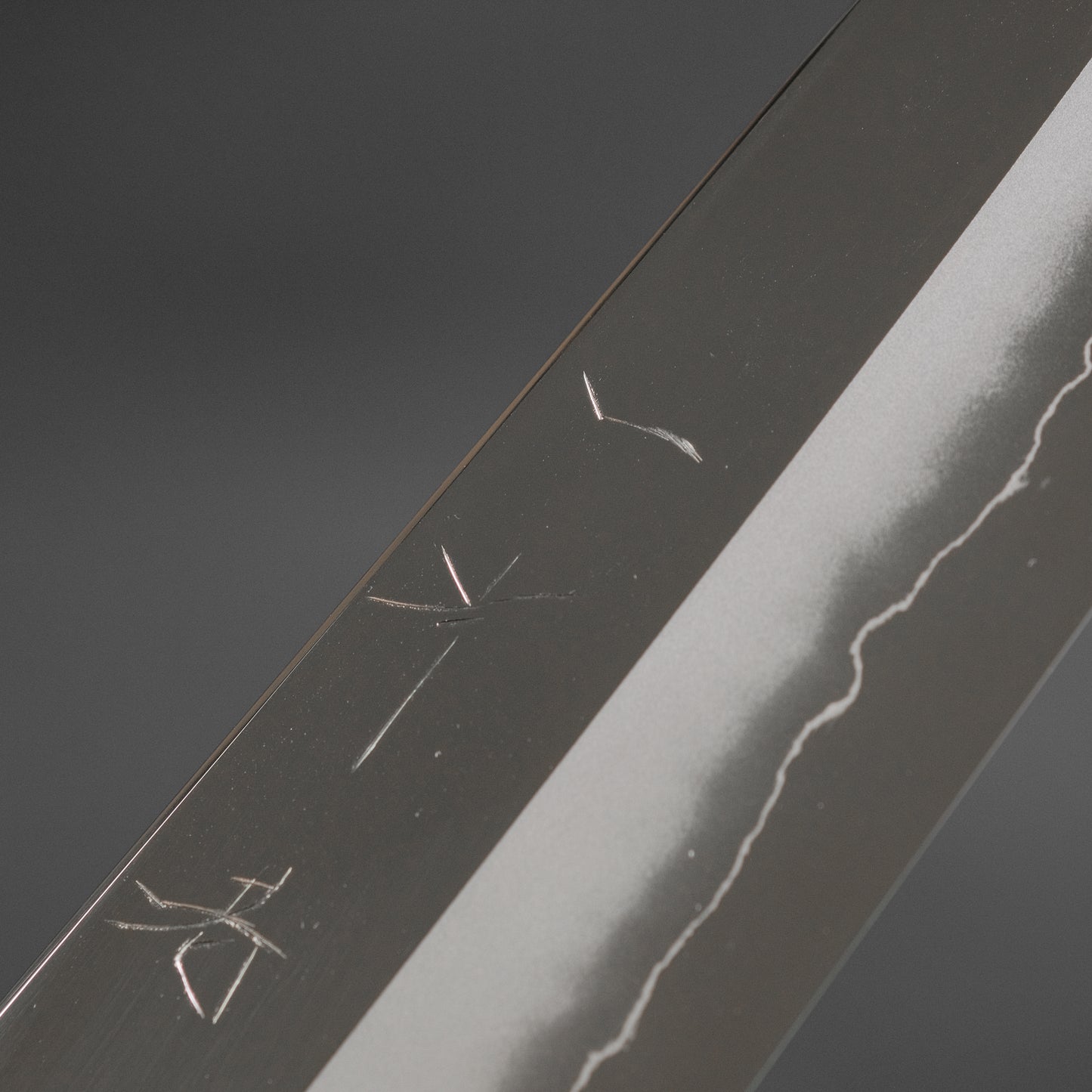 Hitohira Nakagawa Rou Silver #3 Mirror Polished Gyuto 240mm Ebony Handle