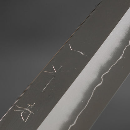 Hitohira Nakagawa Rou Silver #3 Mirror Polished Gyuto 240mm Ebony Handle