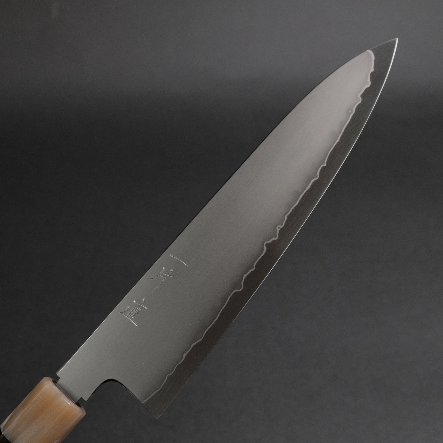 Hitohira Nao SG2 Kasumi Gyuto 210mm Ebony Handle