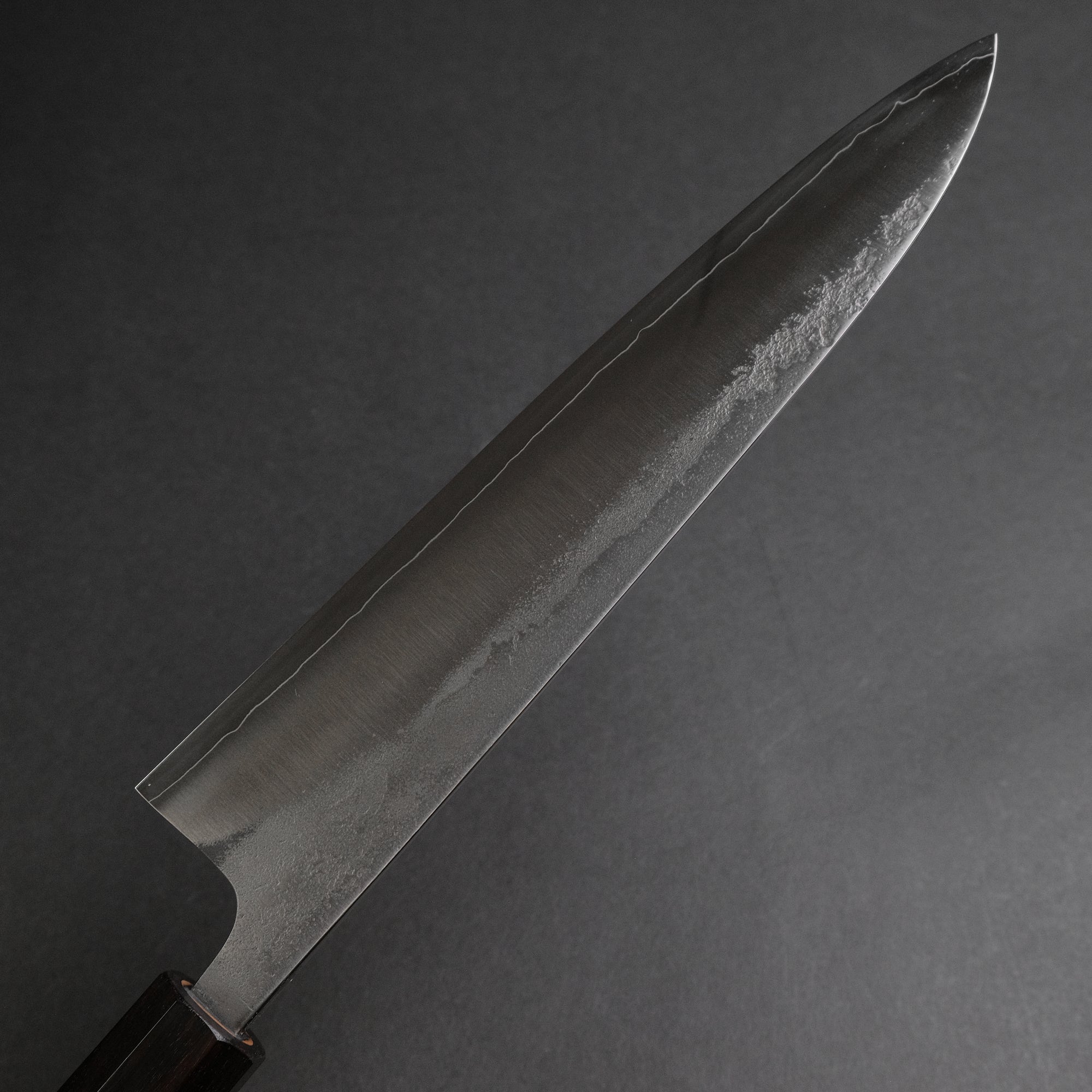 Hitohira Nihei SLD Nashiji Migaki Gyuto 240mm Chestnut Handle
