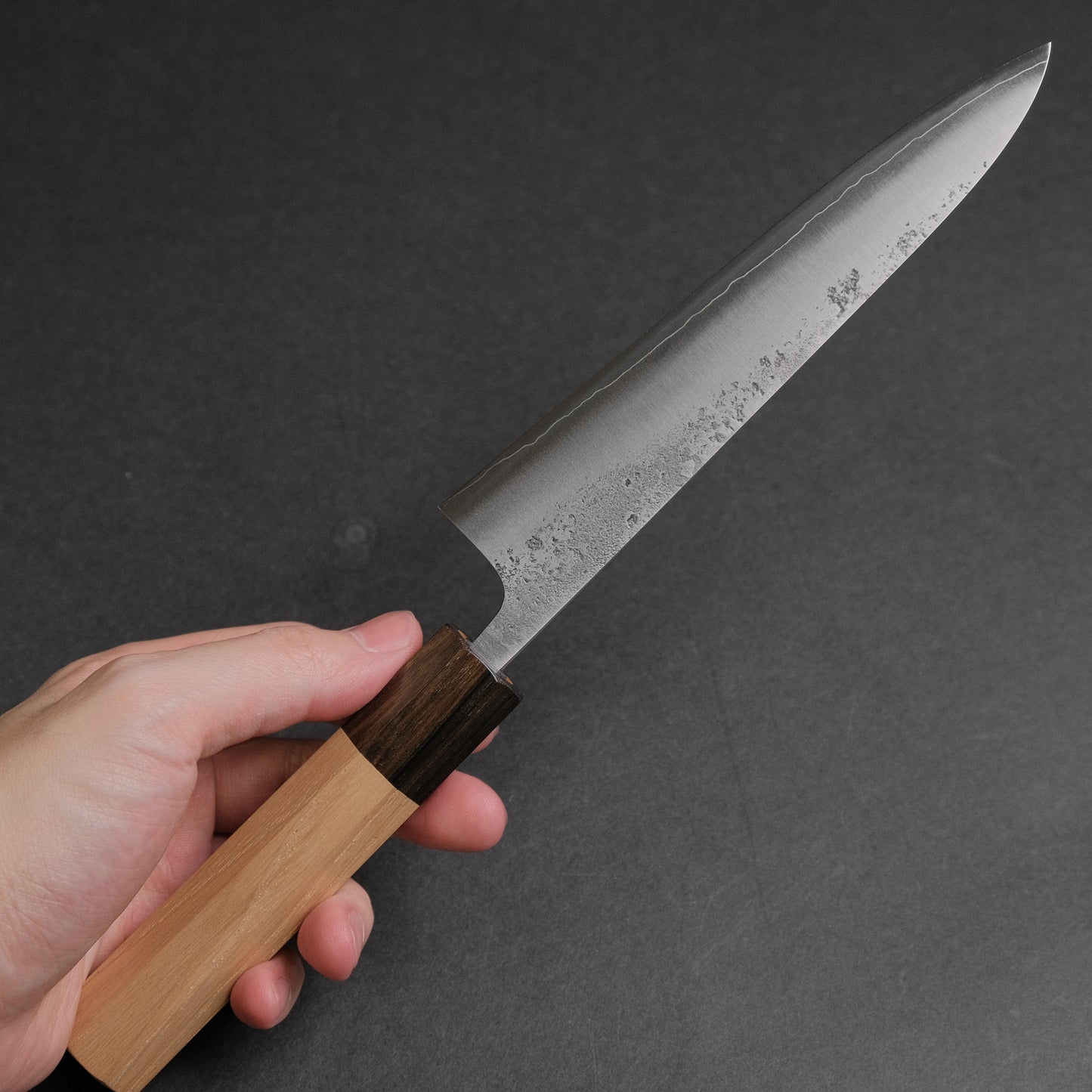 Hitohira Nihei SLD Nashiji Migaki Petty 150mm Chestnut Handle