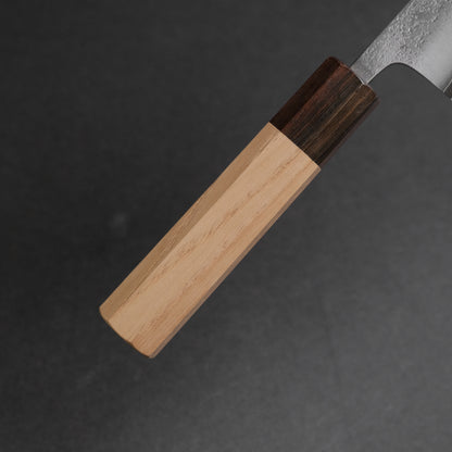 Hitohira Nihei SLD Nashiji Migaki Petty 150mm Chestnut Handle