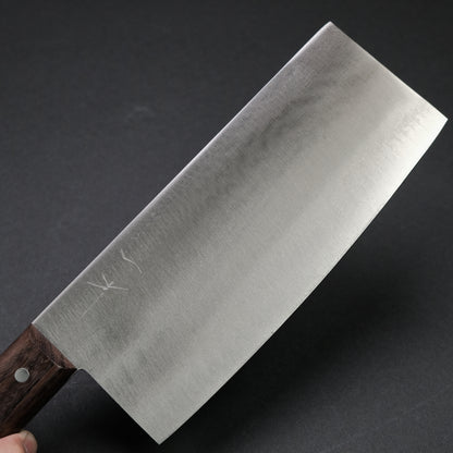 Hitohira Nihonko Carbon Chinese Cleaver 220mm Rosewood Handle