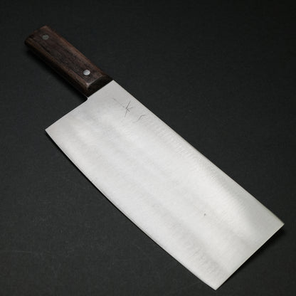 Hitohira Nihonko Carbon Chinese Cleaver 220mm Rosewood Handle