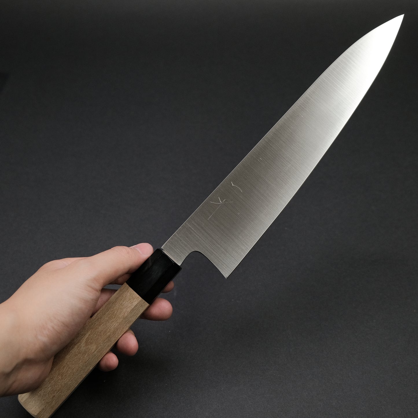 Hitohira SKR Stainless Gyuto 240mm Ho Wood Handle