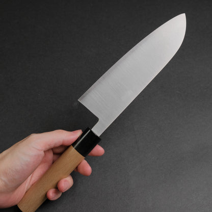 Hitohira SLD Santoku 165mm Ho Wood Handle (D-Shape)