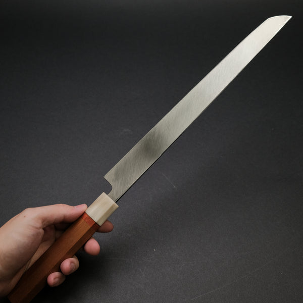 Hitohira Sakura Damascus Sakimaru Takobiki 300mm Sakura Handle (Saya)