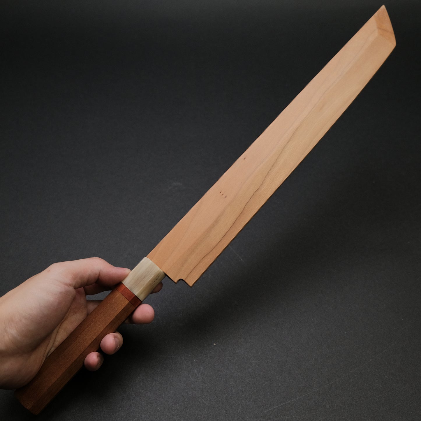 Hitohira Sakura Damascus Sakimaru Takobiki 300mm Sakura Handle (Saya)