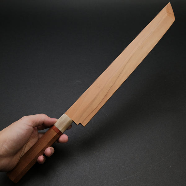 Hitohira Sakura Damascus Sakimaru Takobiki 300mm Sakura Handle (Saya)