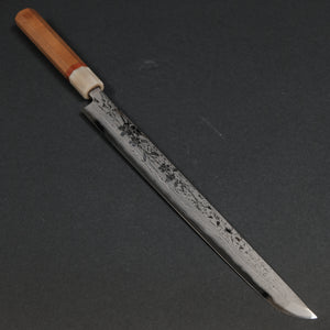 Hitohira Sakura Damascus Sakimaru Takobiki 300mm Sakura Handle (Saya)