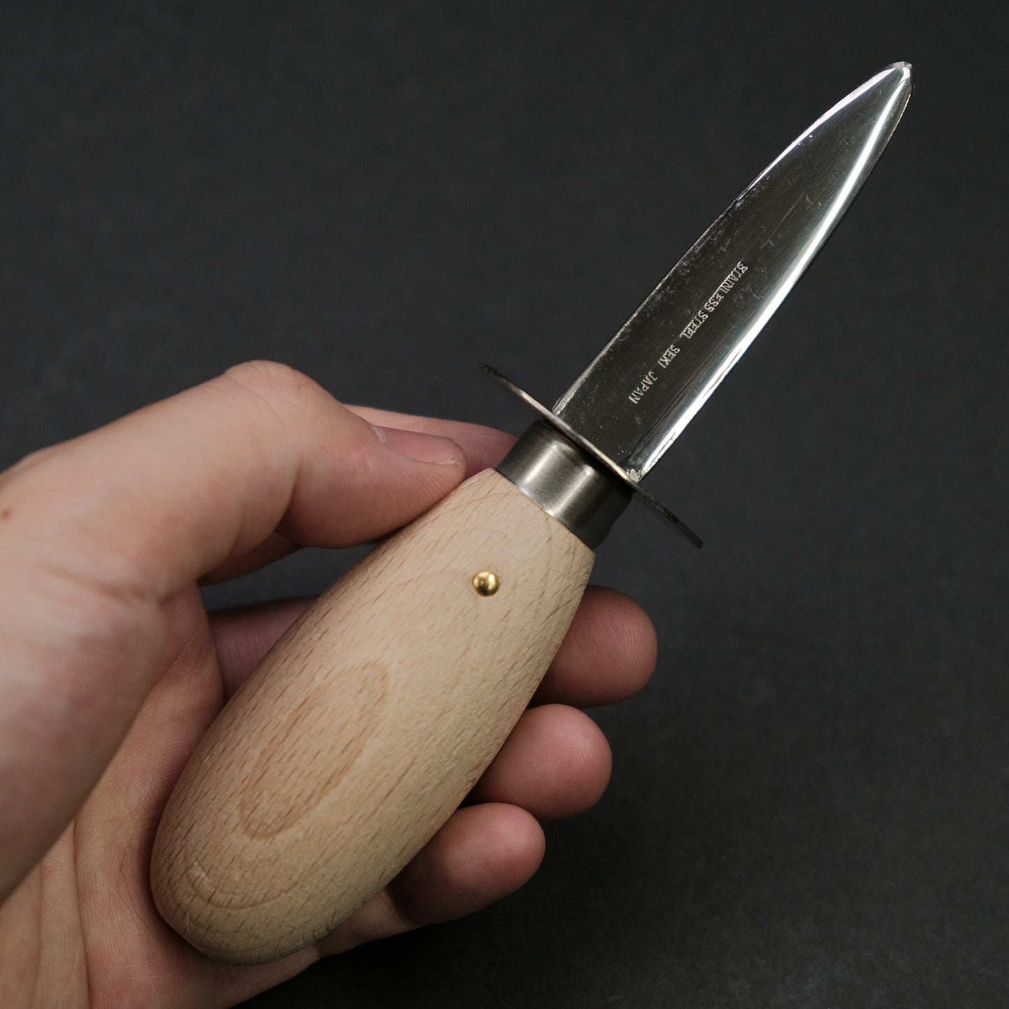 Hitohira Seki Stainless Oyster Knife Small