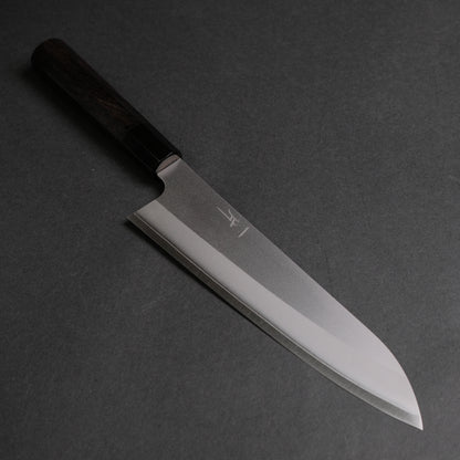 Hitohira Silver #3 Nashiji Gyuto 210mm Ebony Handle