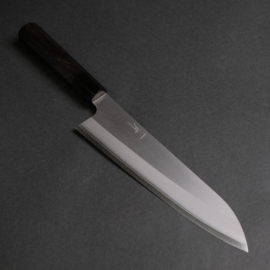 Hitohira Silver #3 Nashiji Gyuto 210mm Ebony Handle