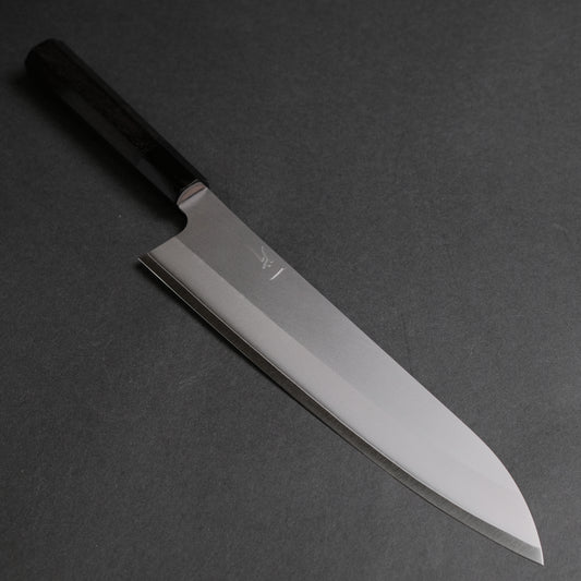Hitohira Silver #3 Nashiji Gyuto 240mm Ebony Handle
