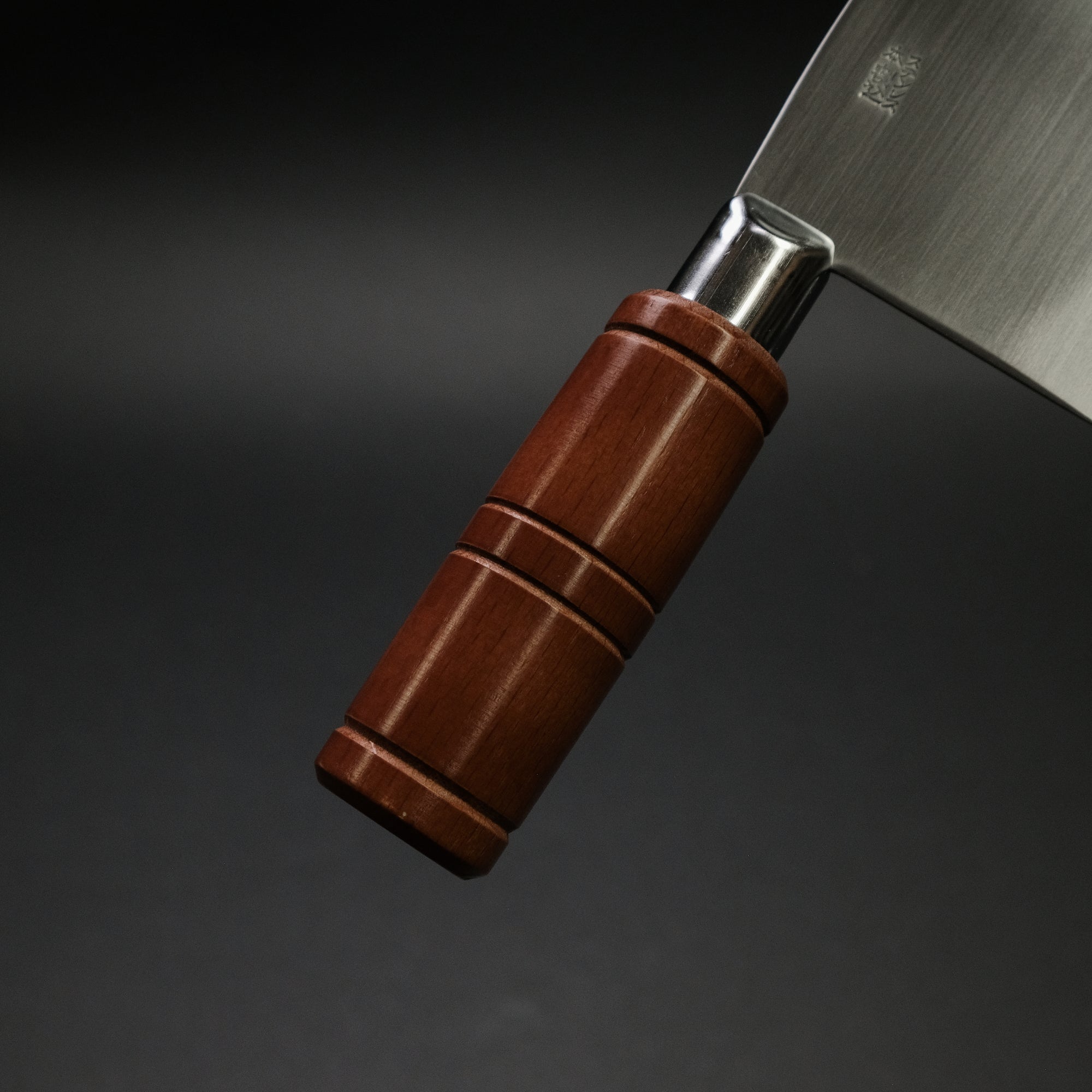 Hitohira Stainless Clad Chinese Cleaver 200mm Beechwood Handle