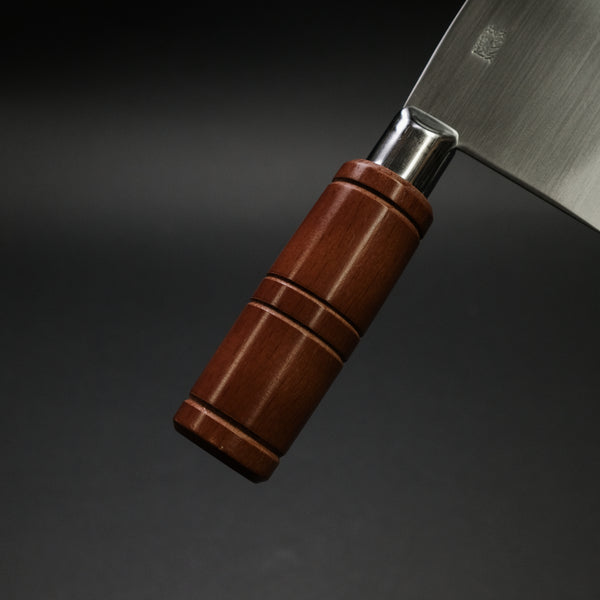 Hitohira Stainless Clad Chinese Cleaver 200mm Beechwood Handle
