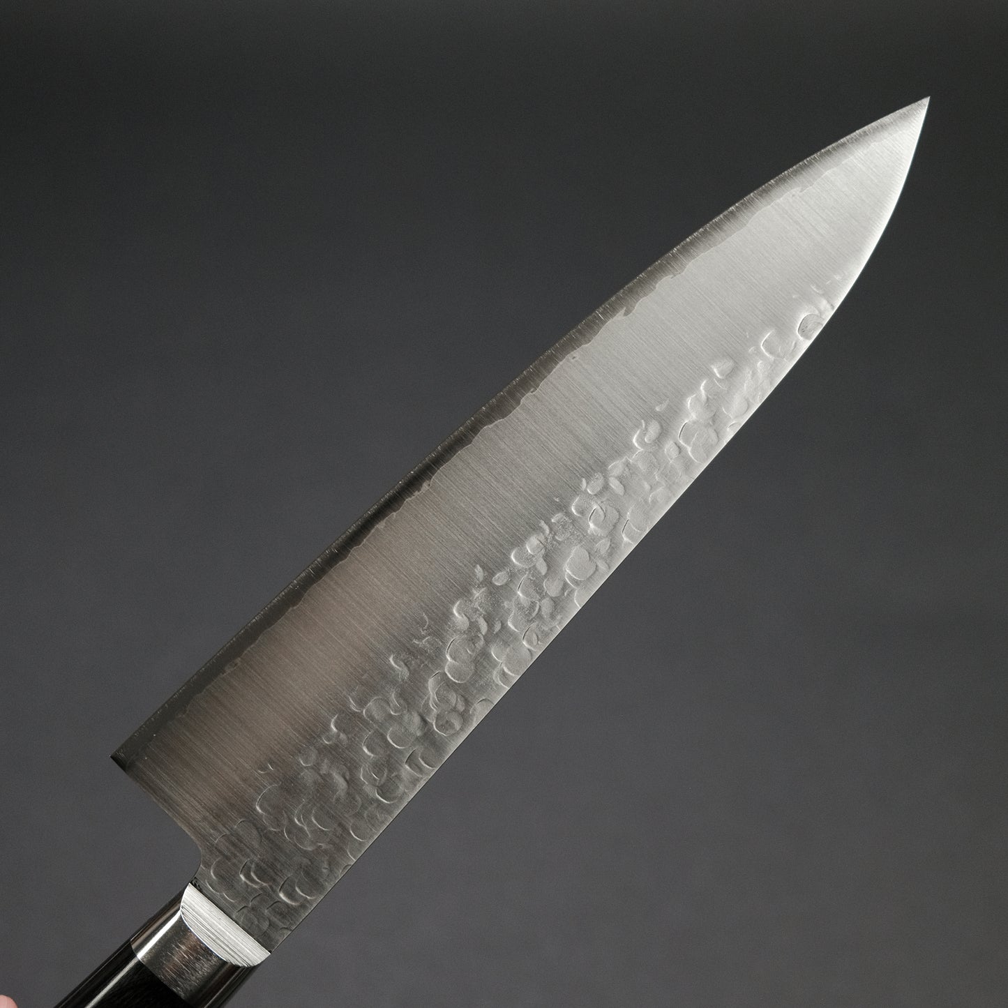 Hitohira T10 Tsuchime Gyuto 180mm Pakka Handle