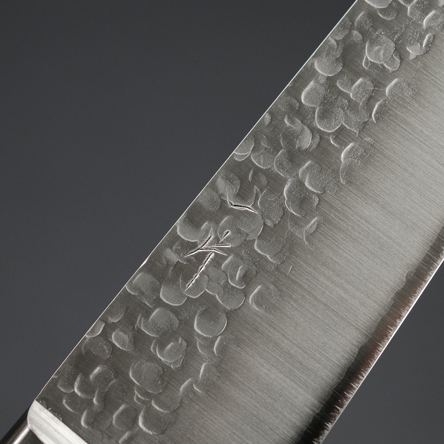 Hitohira T10 Tsuchime Gyuto 180mm Pakka Handle