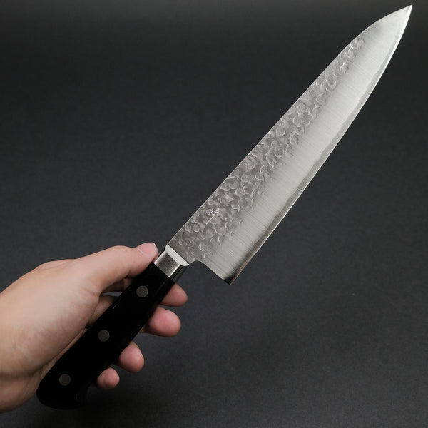 Hitohira T10 Tsuchime Gyuto 210mm Pakka Handle