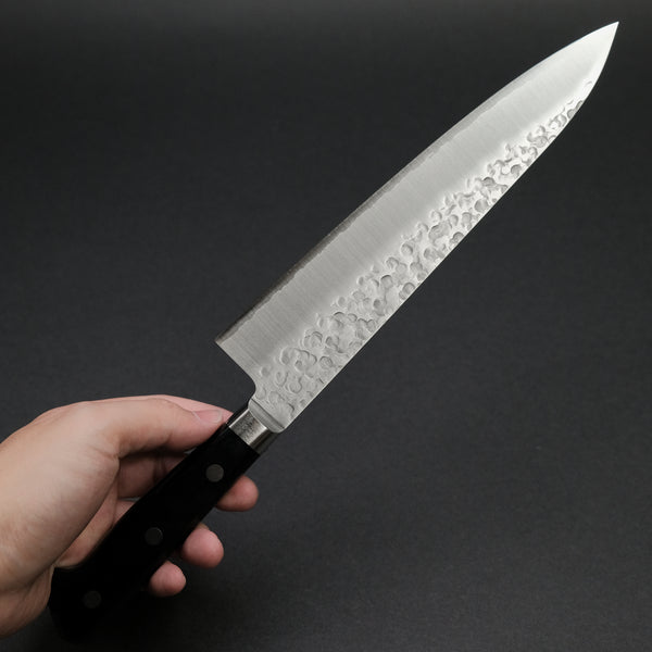 Hitohira T10 Tsuchime Gyuto 210mm Pakka Handle