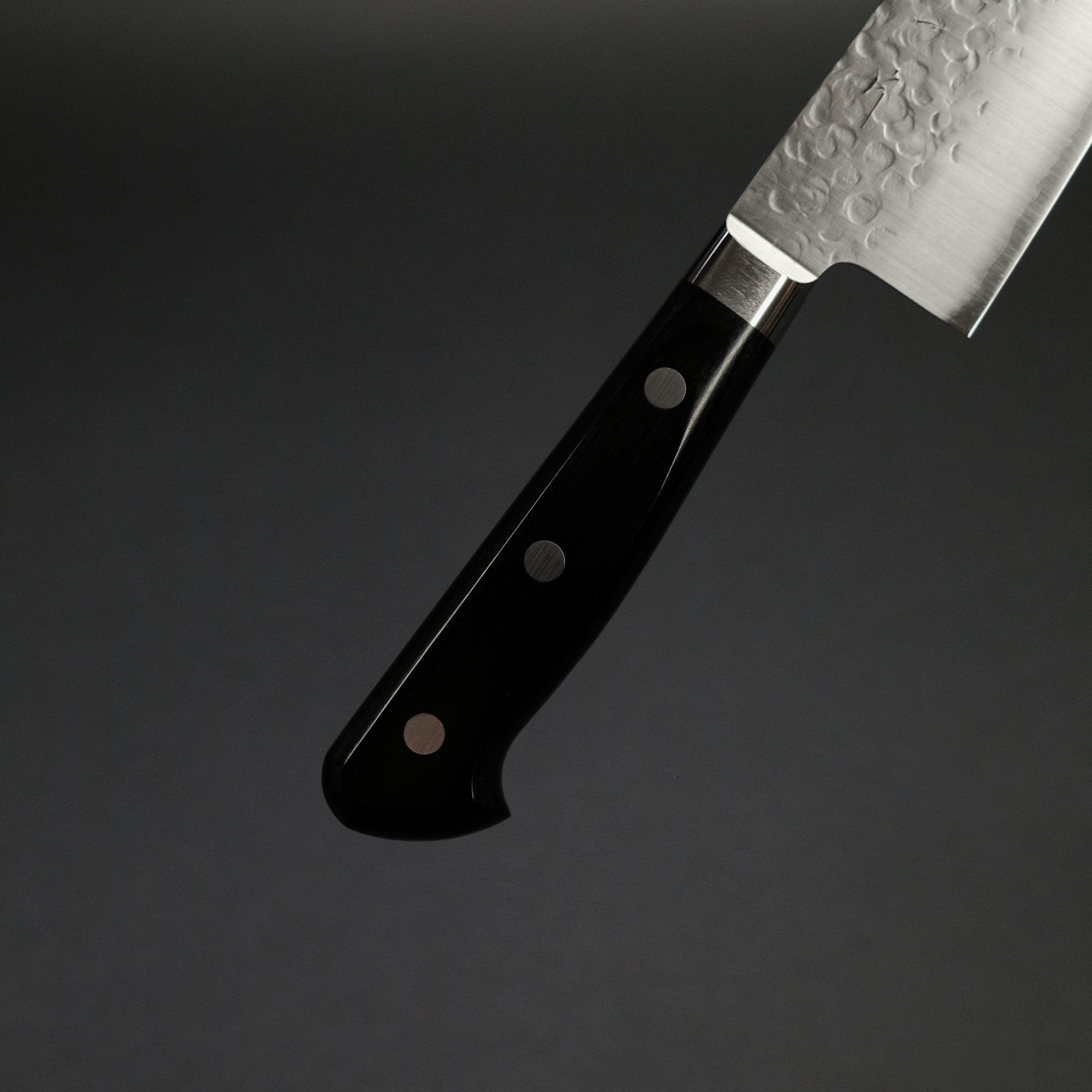 Hitohira T10 Tsuchime Gyuto 210mm Pakka Handle