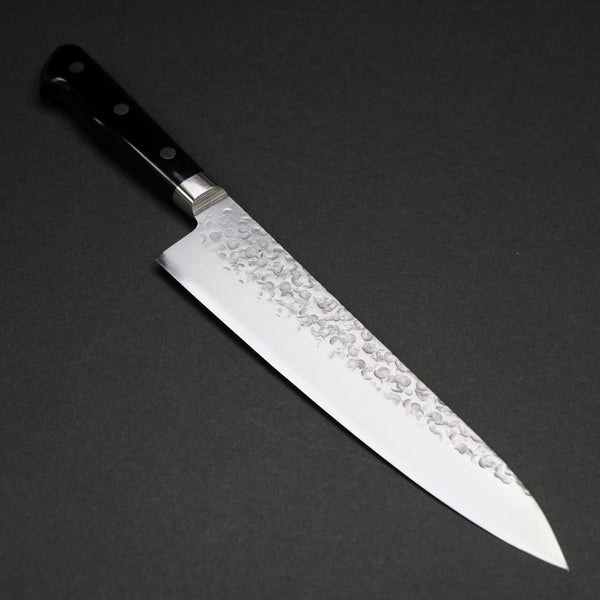 Hitohira T10 Tsuchime Gyuto 210mm Pakka Handle