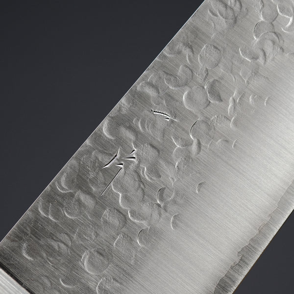 Hitohira T10 Tsuchime Gyuto 210mm Pakka Handle