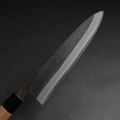 Hitohira TD Blue #2 Stainless Clad Kurouchi Gyuto 240mm Ho Wood Handle