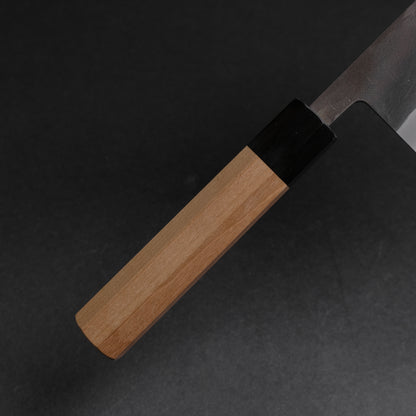 Hitohira TD Blue #2 Stainless Clad Kurouchi Gyuto 240mm Ho Wood Handle