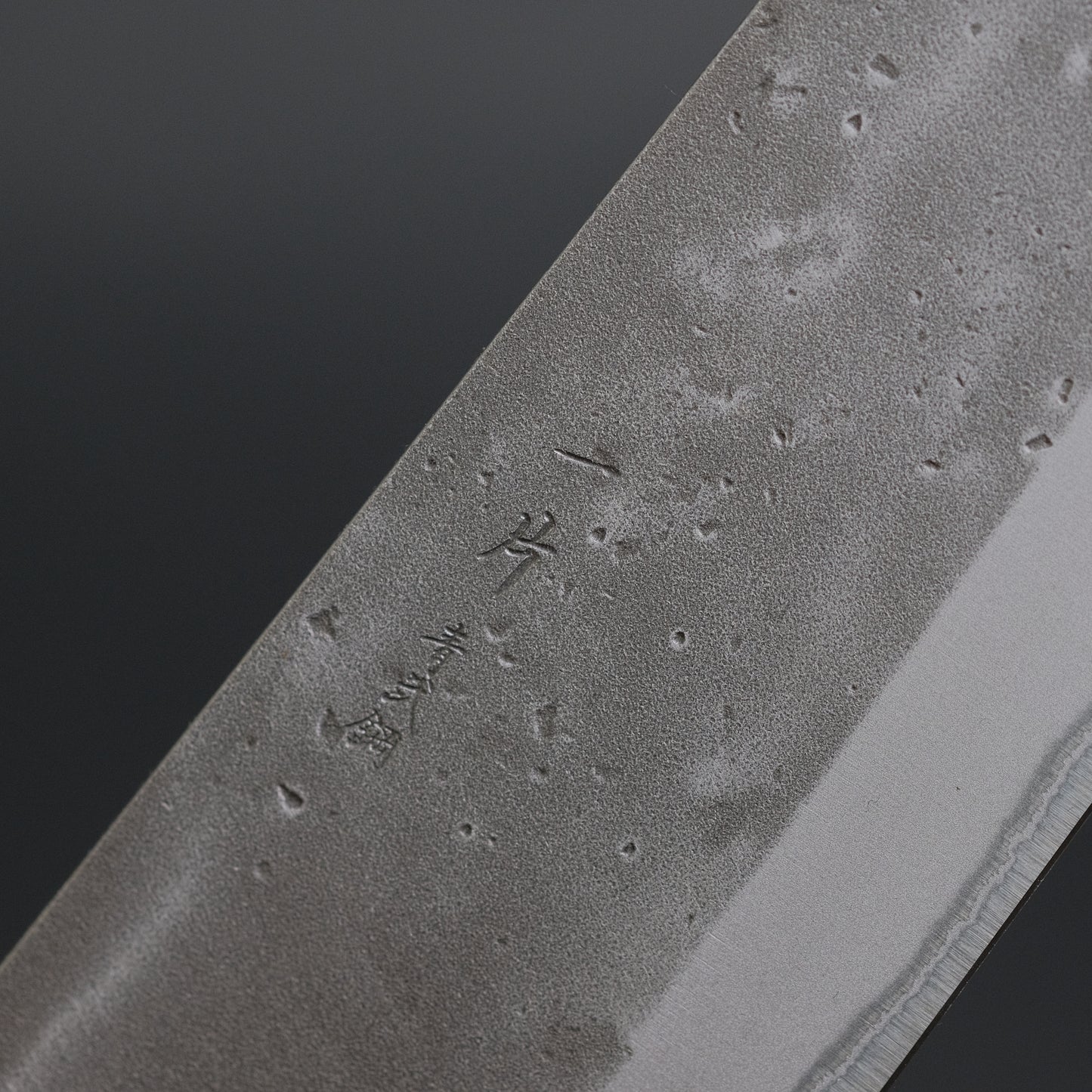 Hitohira TD Blue #2 Stainless Clad Nashiji Gyuto 240mm Walnut Handle