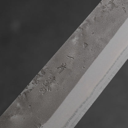 Hitohira TD Blue #2 Stainless Clad Nashiji Sujihiki 270mm Walnut Handle