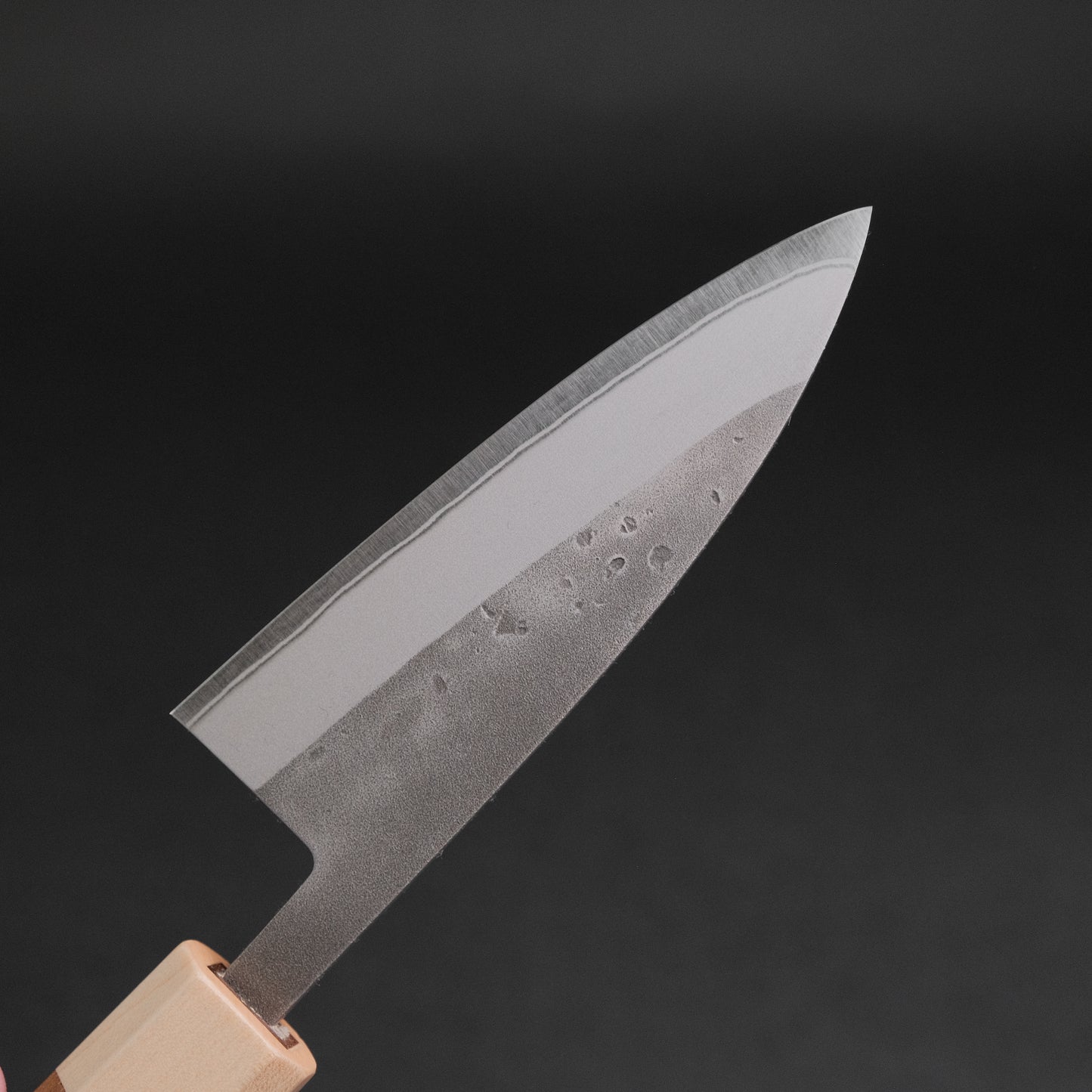 Hitohira TD Blue #2 Stainless Clad Nashiji Utility 105mm Walnut Handle