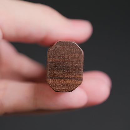 Hitohira TD Blue #2 Stainless Clad Nashiji Utility 105mm Walnut Handle