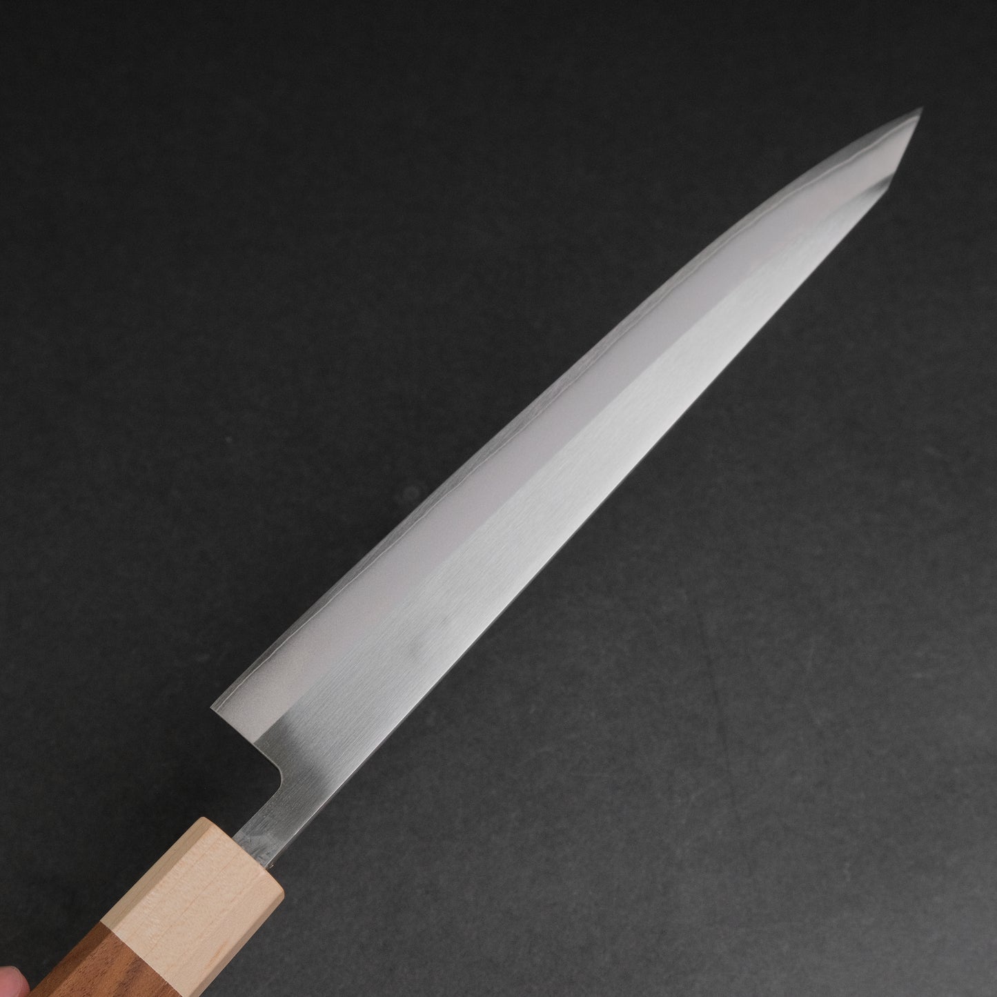 Hitohira TD SLD Migaki Sujihiki 240mm Walnut Handle