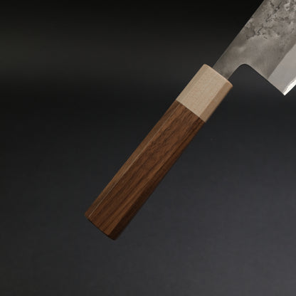 Hitohira TD SLD Nashiji Nakiri 165mm Walnut Handle