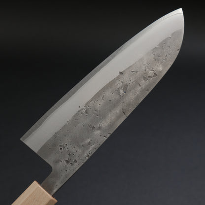 Hitohira TD SLD Nashiji Santoku 165mm Walnut Handle