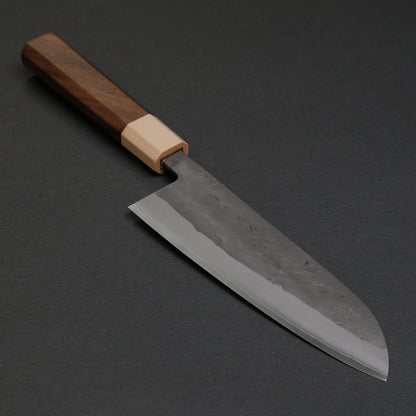 Hitohira TD SLD Nashiji Santoku 165mm Walnut Handle