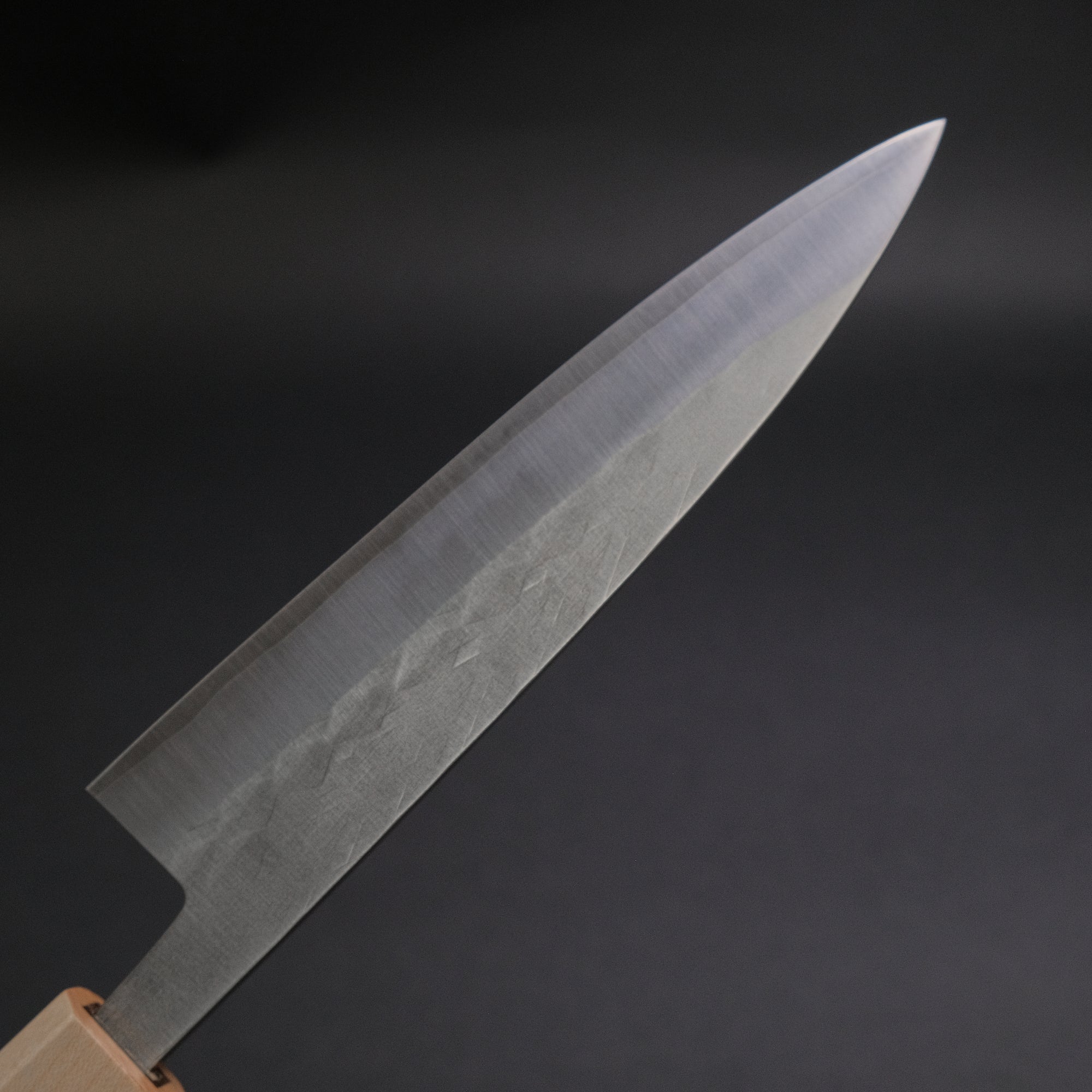 Hitohira TD SLD Tsuchime Gyuto 165mm Walnut Handle