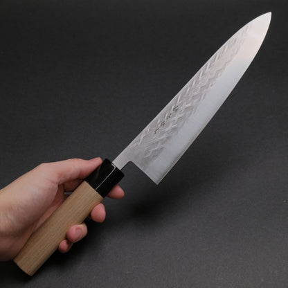 Hitohira TD SLD Tsuchime Gyuto 210mm Ho Wood Handle