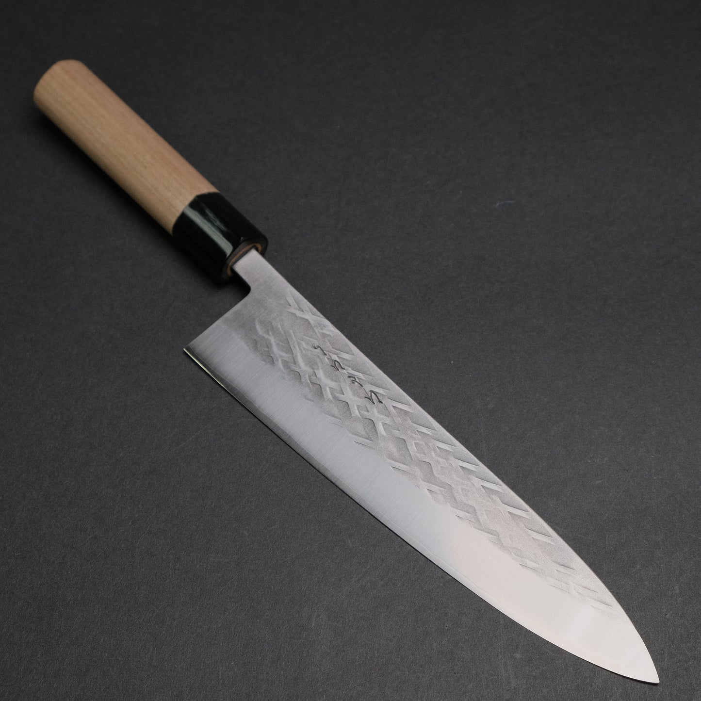 Hitohira TD SLD Tsuchime Gyuto 210mm Ho Wood Handle