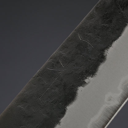 Hitohira Futana SB Kuro Nashiji Gyuto 210mm Cherry Wood Handle