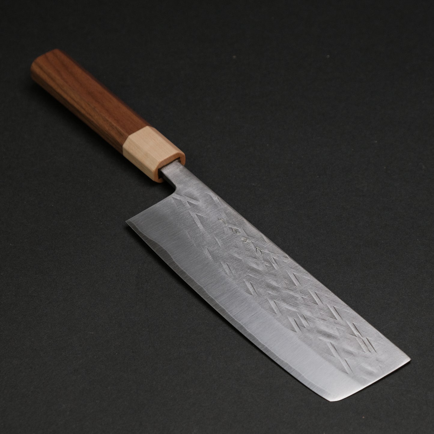 Hitohira TD SLD Tsuchime Nakiri 165mm Walnut Handle