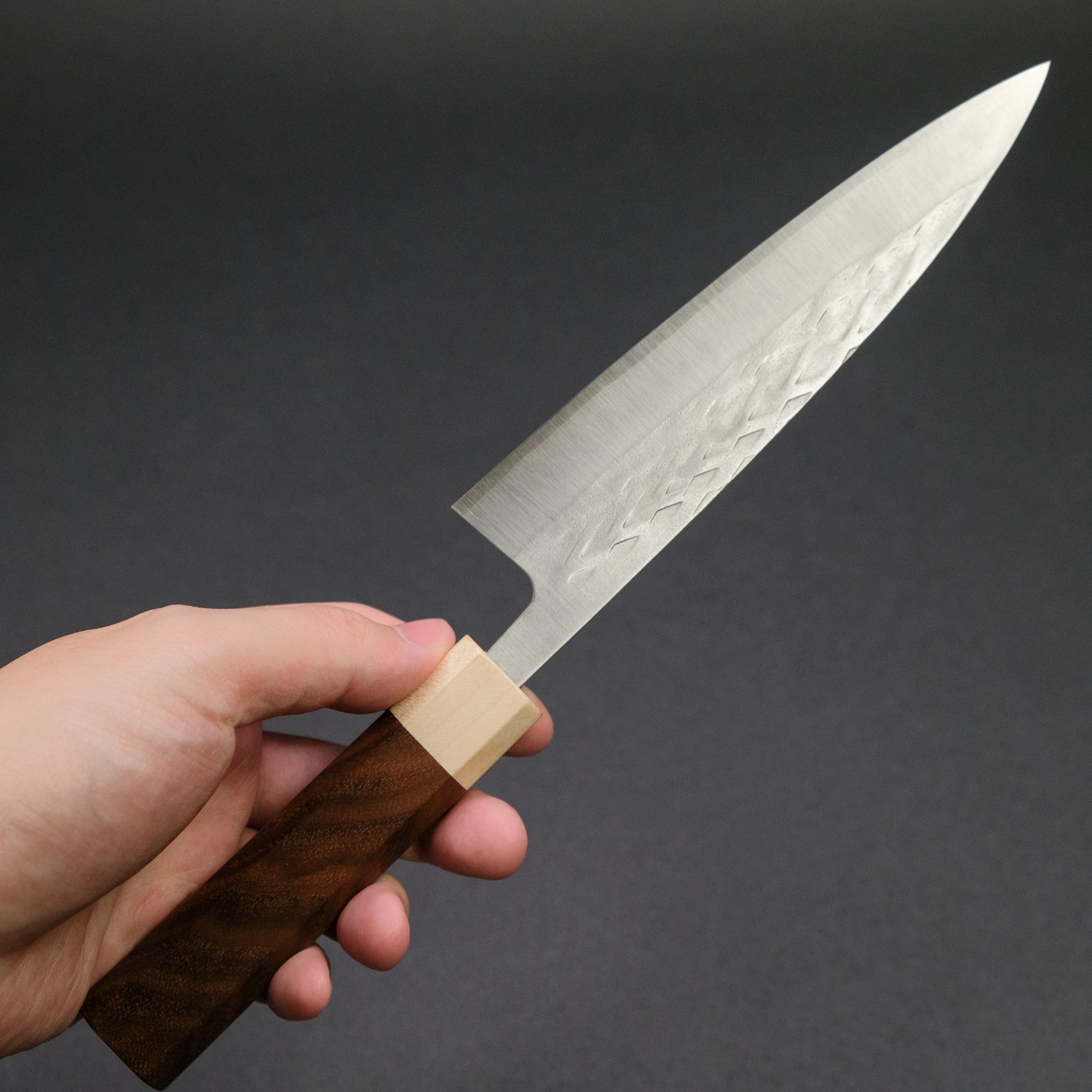Hitohira TD SLD Tsuchime Petty 150mm Walnut Handle