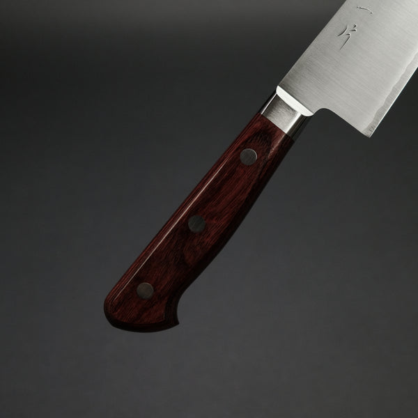 Hitohira TP Gyuto 180mm Wine Pakka Handle