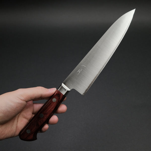 Hitohira TP Gyuto 180mm Wine Pakka Handle