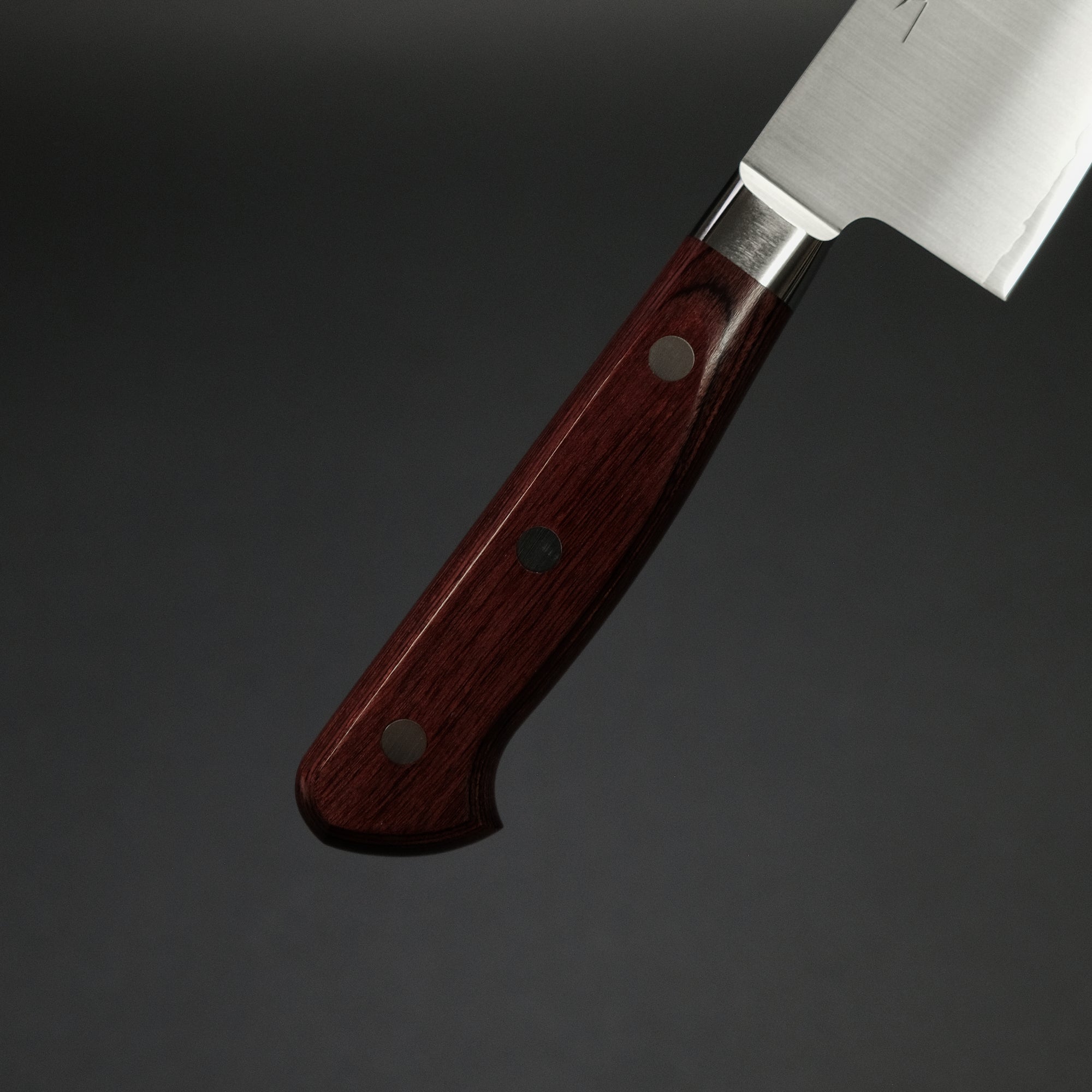 Hitohira TP Gyuto 210mm Wine Pakka Handle
