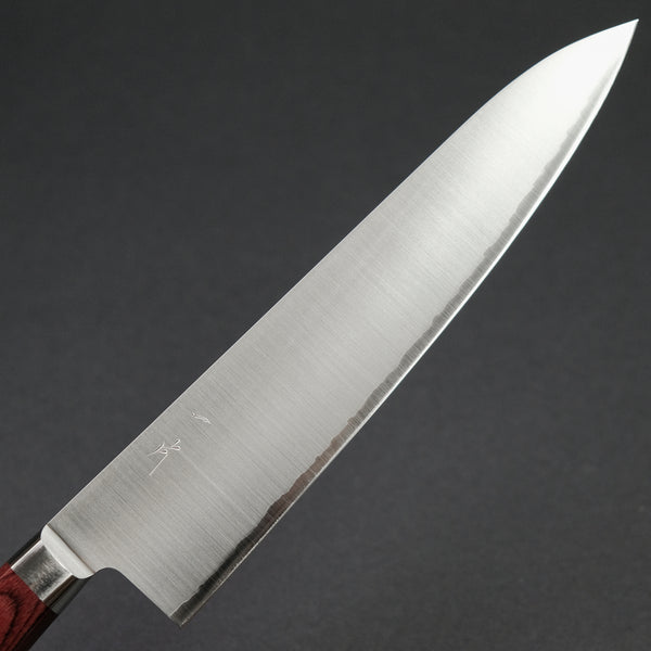 Hitohira TP Gyuto 210mm Wine Pakka Handle