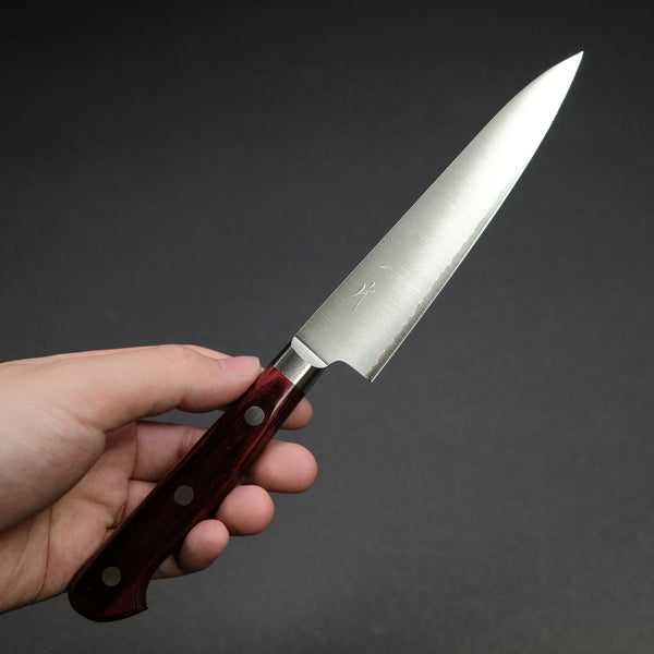 Hitohira TP Petty 130mm Wine Pakka Handle