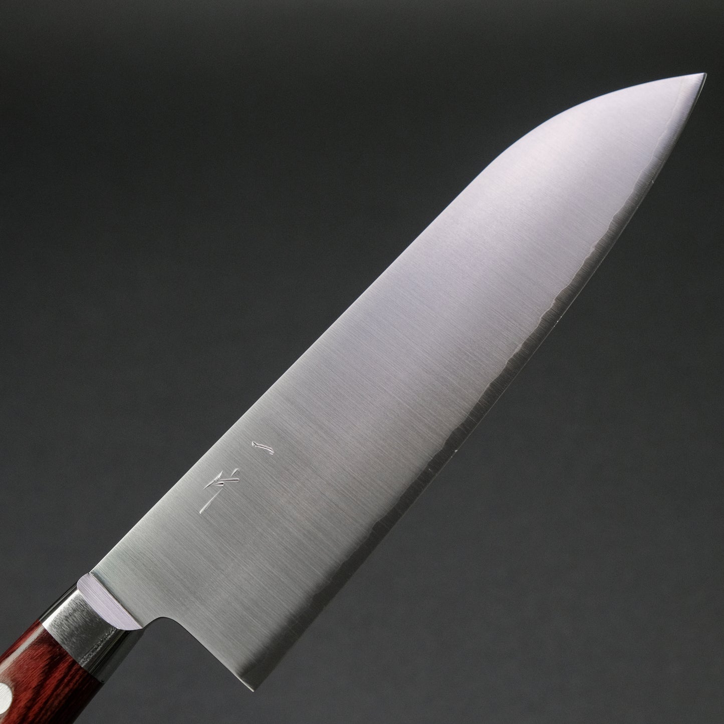 Hitohira TP Santoku 170mm Wine Pakka Handle